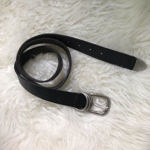 Urban Outfitters Leather Belt w/ Silver Detailing